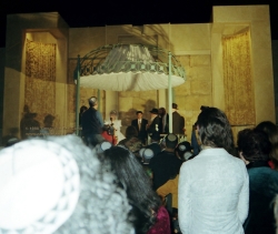 My friend's wedding khupah and Rav Qapakh